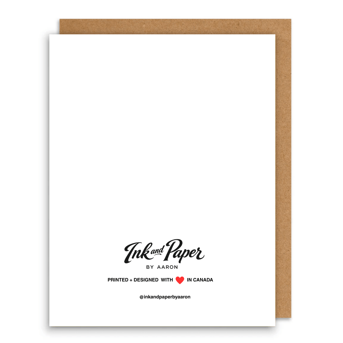 Hello Baby Minimal New Baby Card - Ink and Paper by Aaron