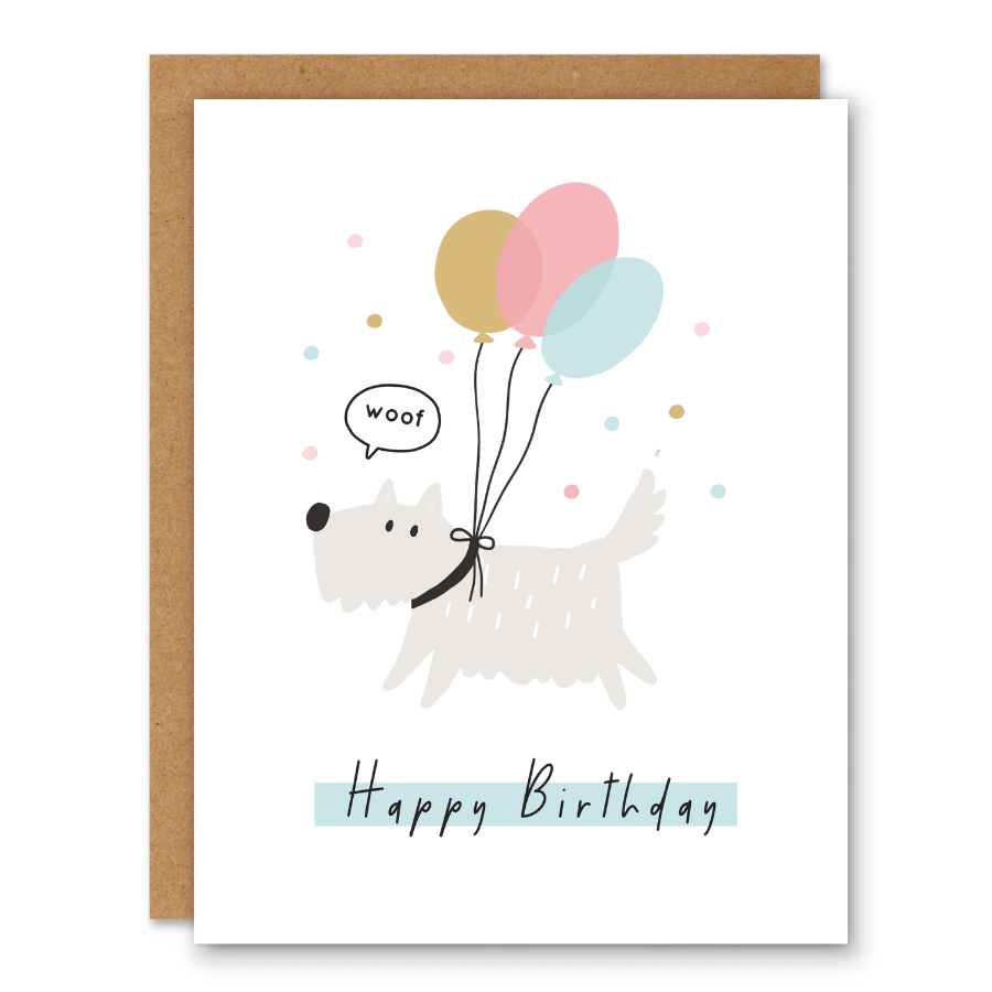 Birthday Woof Birthday Card