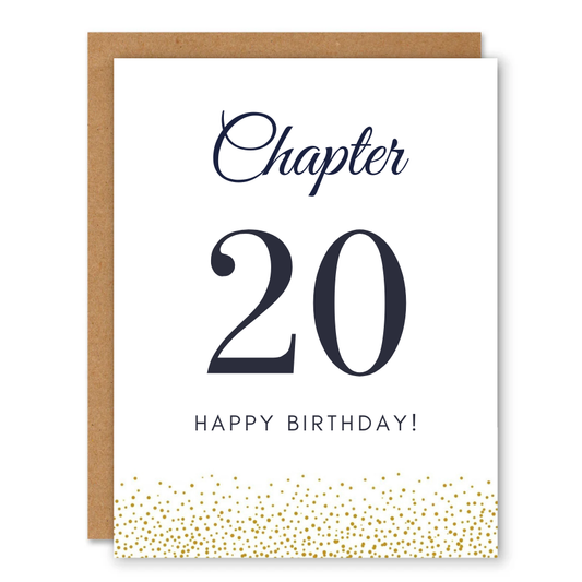 Chapter 20 Birthday Card