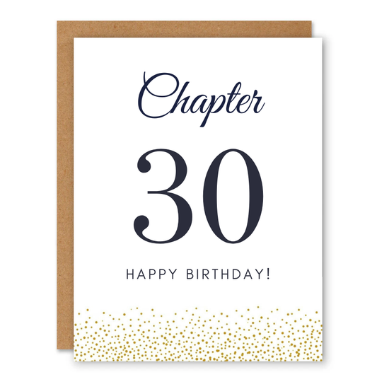 Chapter 30 Birthday Card