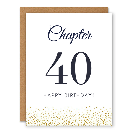 Chapter 40 Birthday Card