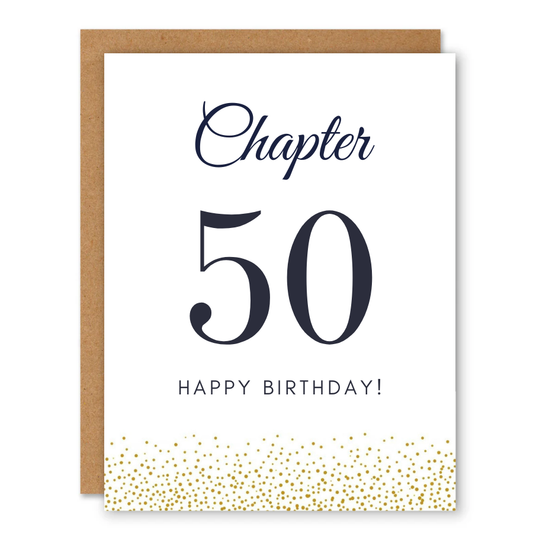 Chapter 50 Birthday Card