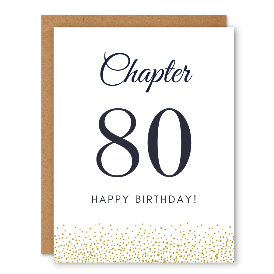 Chapter 80 Birthday Card