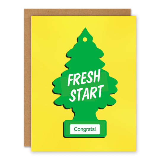 Fresh Start Congrats Card