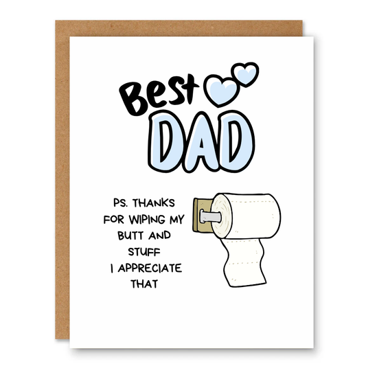 Best Dad Father's Day Card